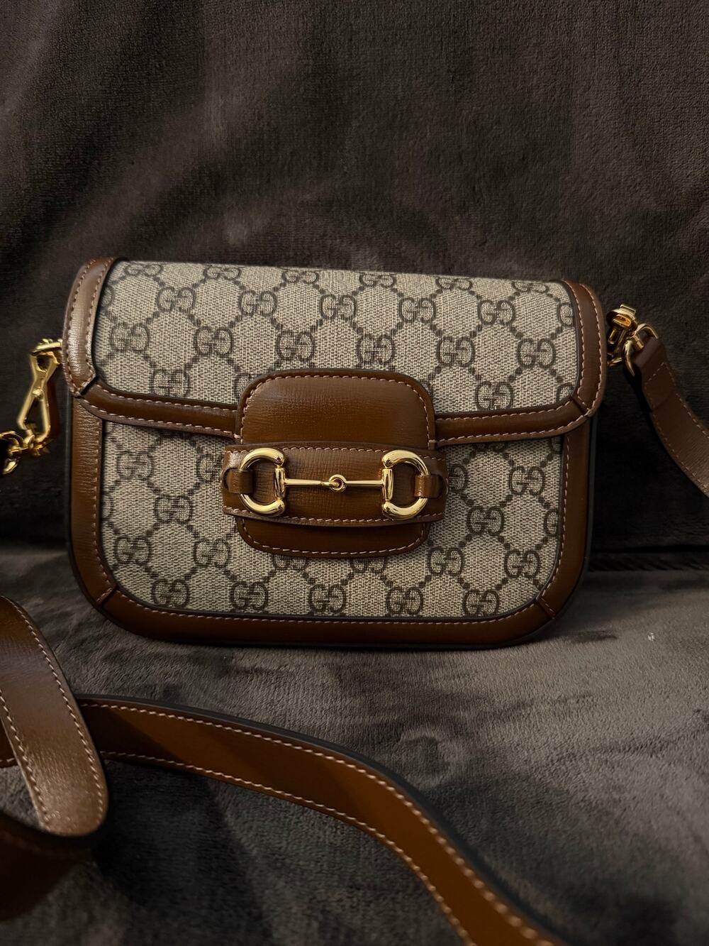 Gucci Horsebit 1955 small shoulder bag